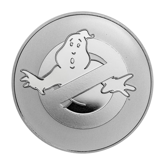 Buy 1 oz Silver 40th Anniversary Ghostbusters® Coin (2024)