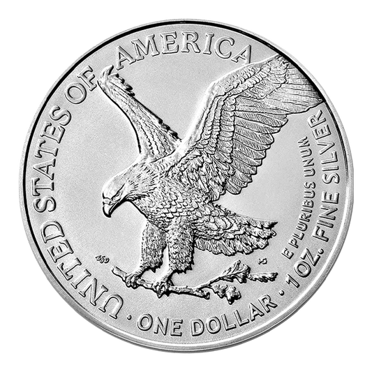 Silver American Eagle Coins (New Design - Mid 2021 and later)