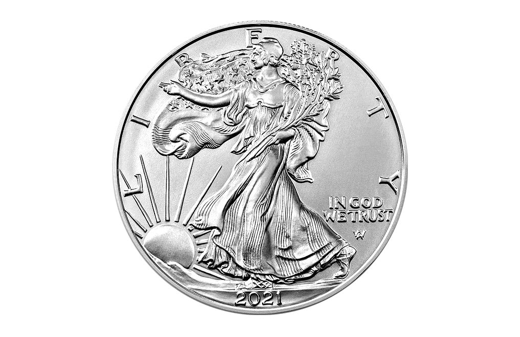 Silver American Eagle Coins (New Design - Mid 2021 and later)
