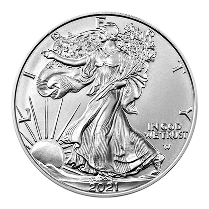 Silver American Eagle Coins (New Design - Mid 2021 and later)