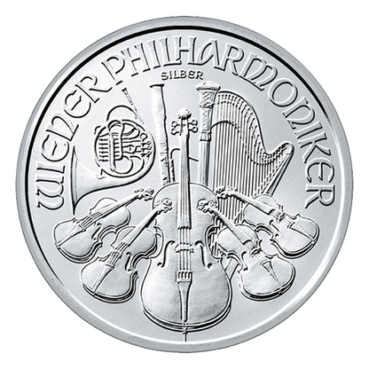 1 oz Silver Philharmonic Coins