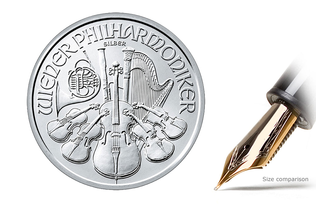 1 oz Silver Philharmonic Coins
