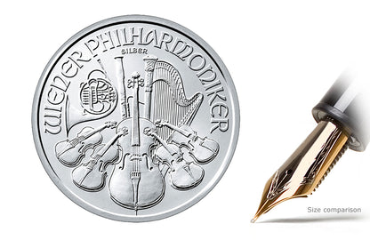 1 oz Silver Philharmonic Coins
