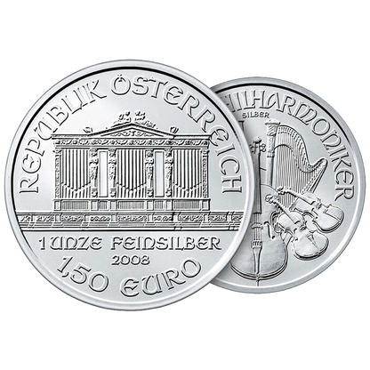 1 oz Silver Philharmonic Coins