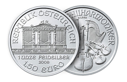 1 oz Silver Philharmonic Coins