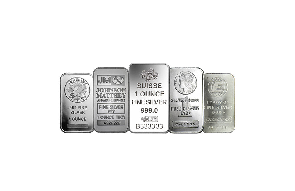 1 oz Silver Bars