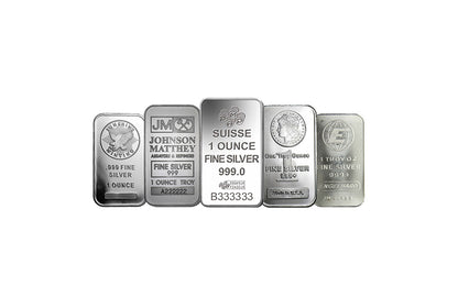 1 oz Silver Bars
