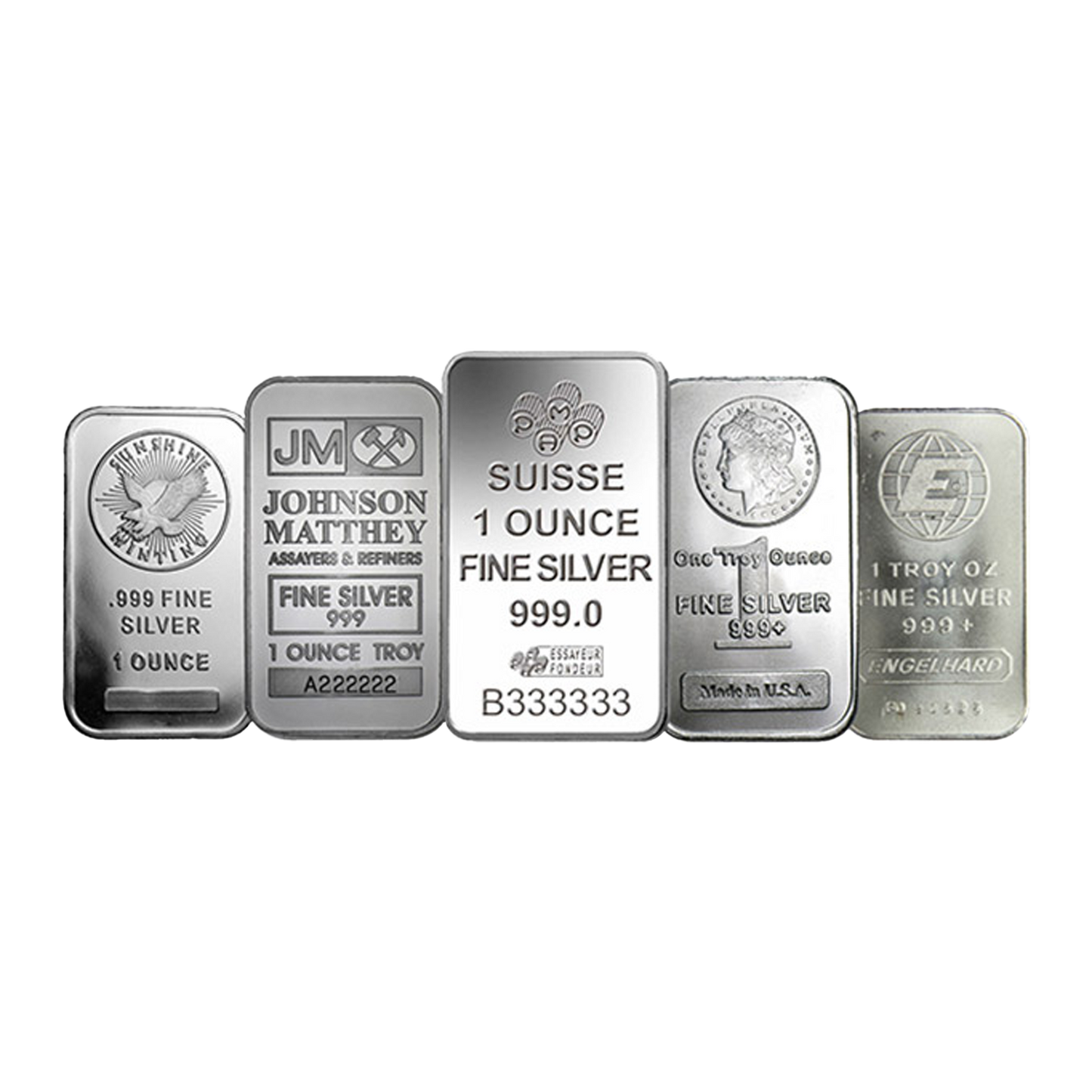 1 oz Silver Bars
