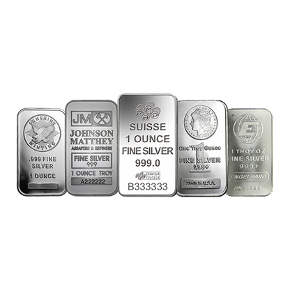 1 oz Silver Bars