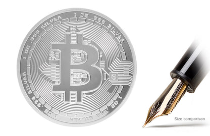 Buy 1 oz Silver Bitcoin Round .999