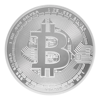Buy 1 oz Silver Bitcoin Round .999
