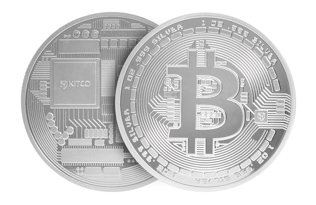 Buy 1 oz Silver Bitcoin Round .999