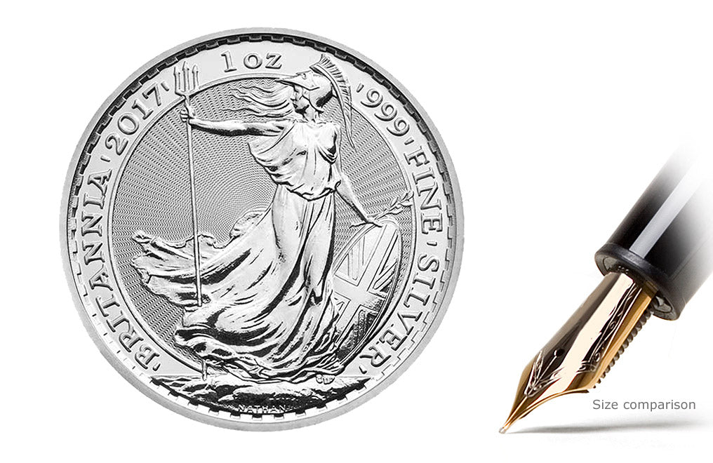 1 oz British Silver Britannia Coins