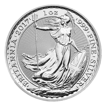 1 oz British Silver Britannia Coins