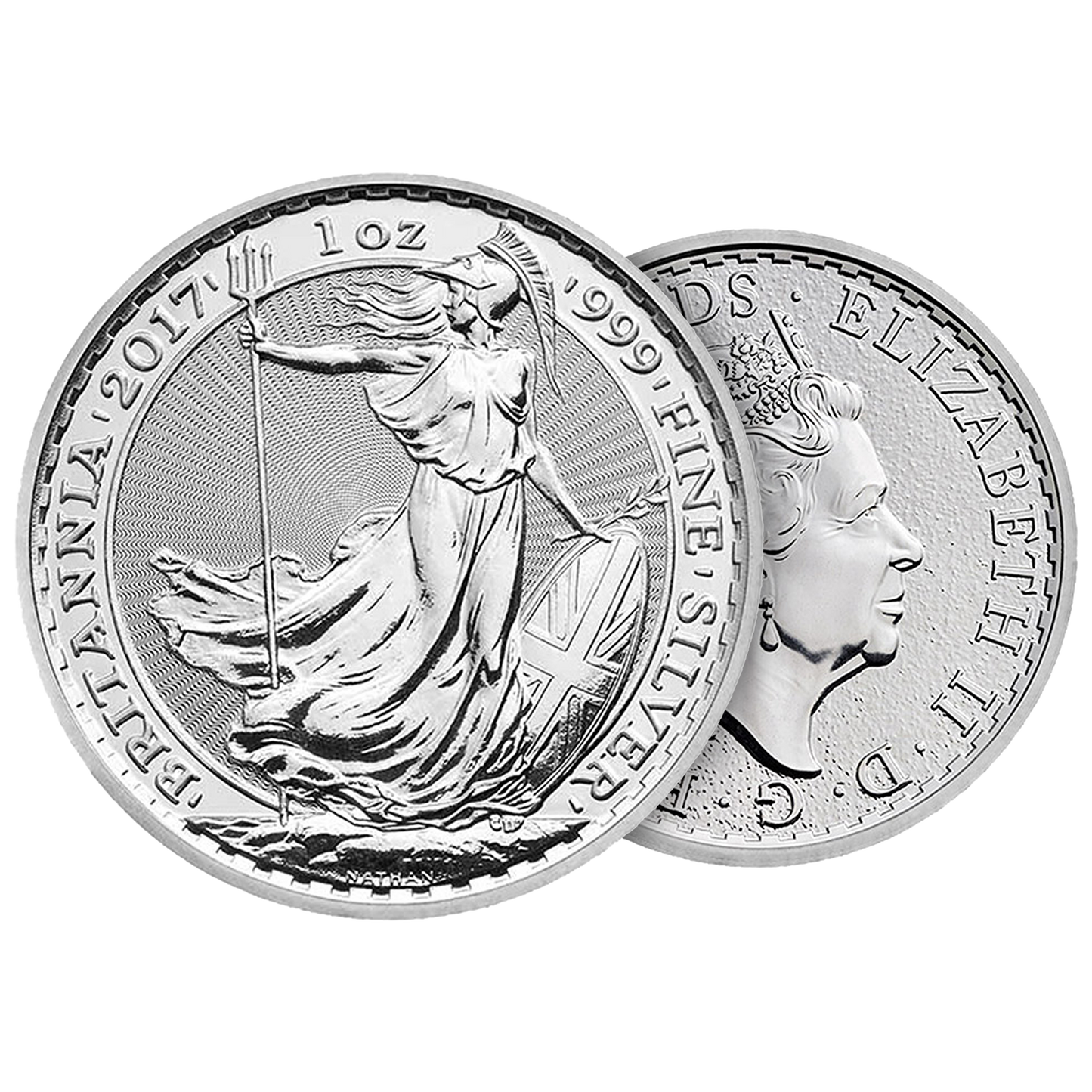 1 oz British Silver Britannia Coins