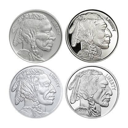 1 oz Silver Buffalo Rounds (Various Mints)