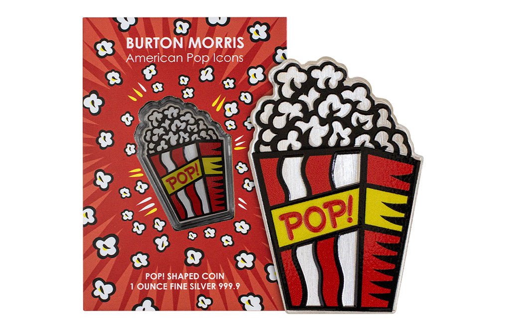 Buy 1 oz Silver Burton Morris Pop! Coin (2023)
