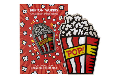 Buy 1 oz Silver Burton Morris Pop! Coin (2023)