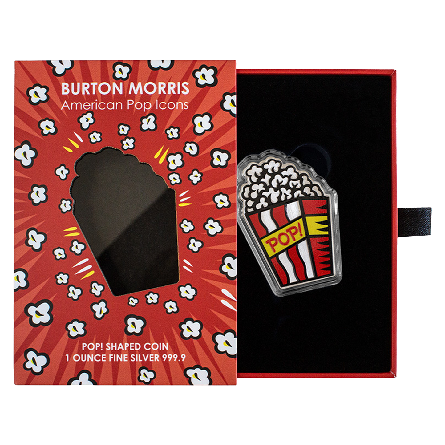 Buy 1 oz Silver Burton Morris Pop! Coin (2023)