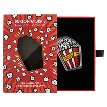 Buy 1 oz Silver Burton Morris Pop! Coin (2023)