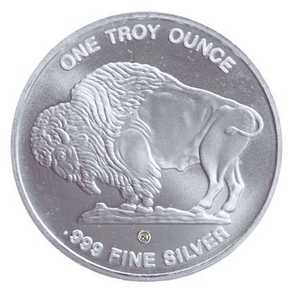 Silver 1 oz Buffalo Rounds (Brilliant Uncirculated)