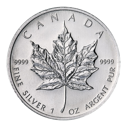 1 oz Canadian Silver Maple Leaf Coins