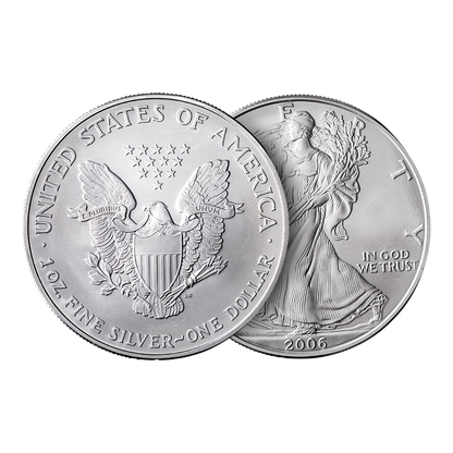 Silver Eagle Monster Box (500 pcs 1 oz coins) - Random Year