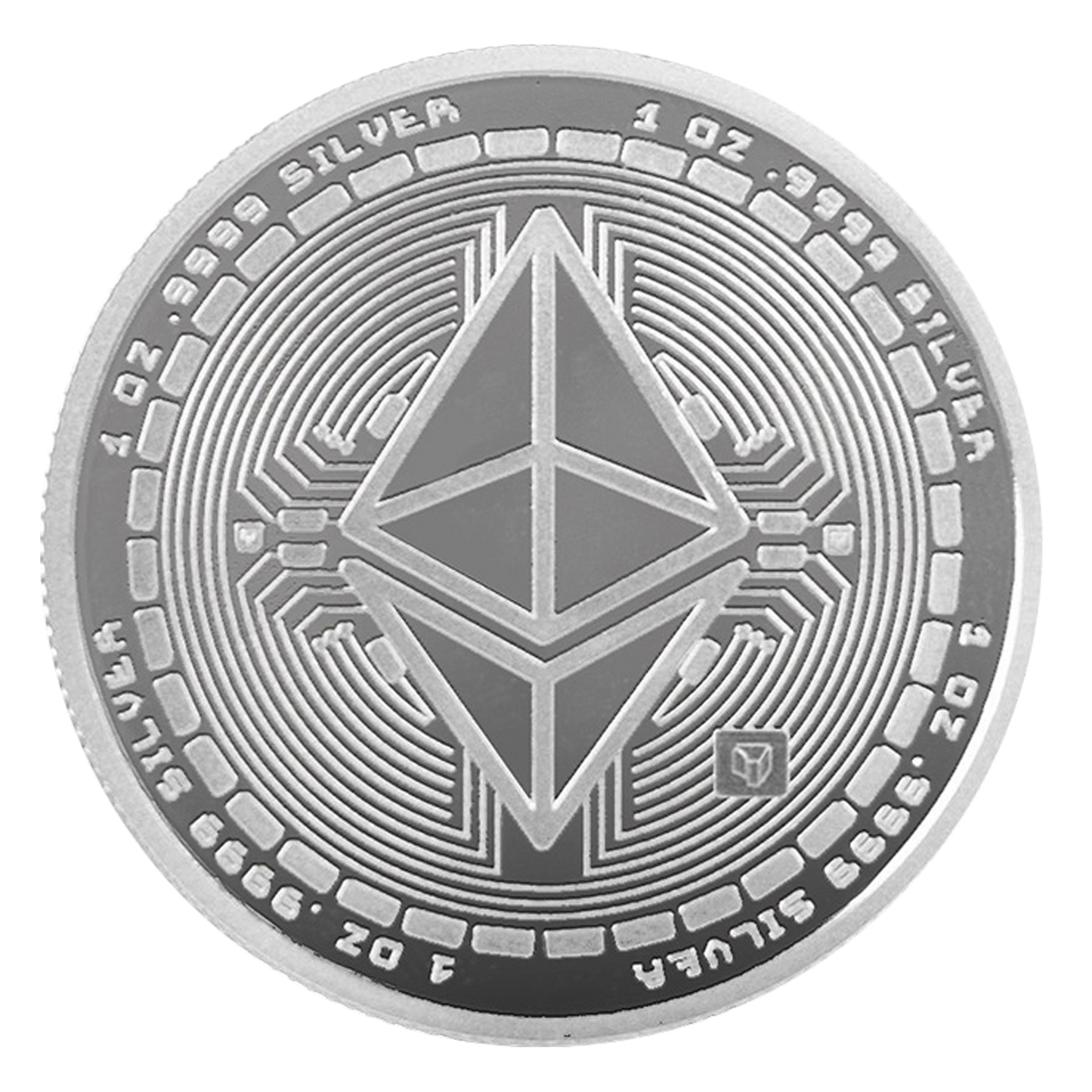 Buy 1 oz Silver Ethereum Round .9999