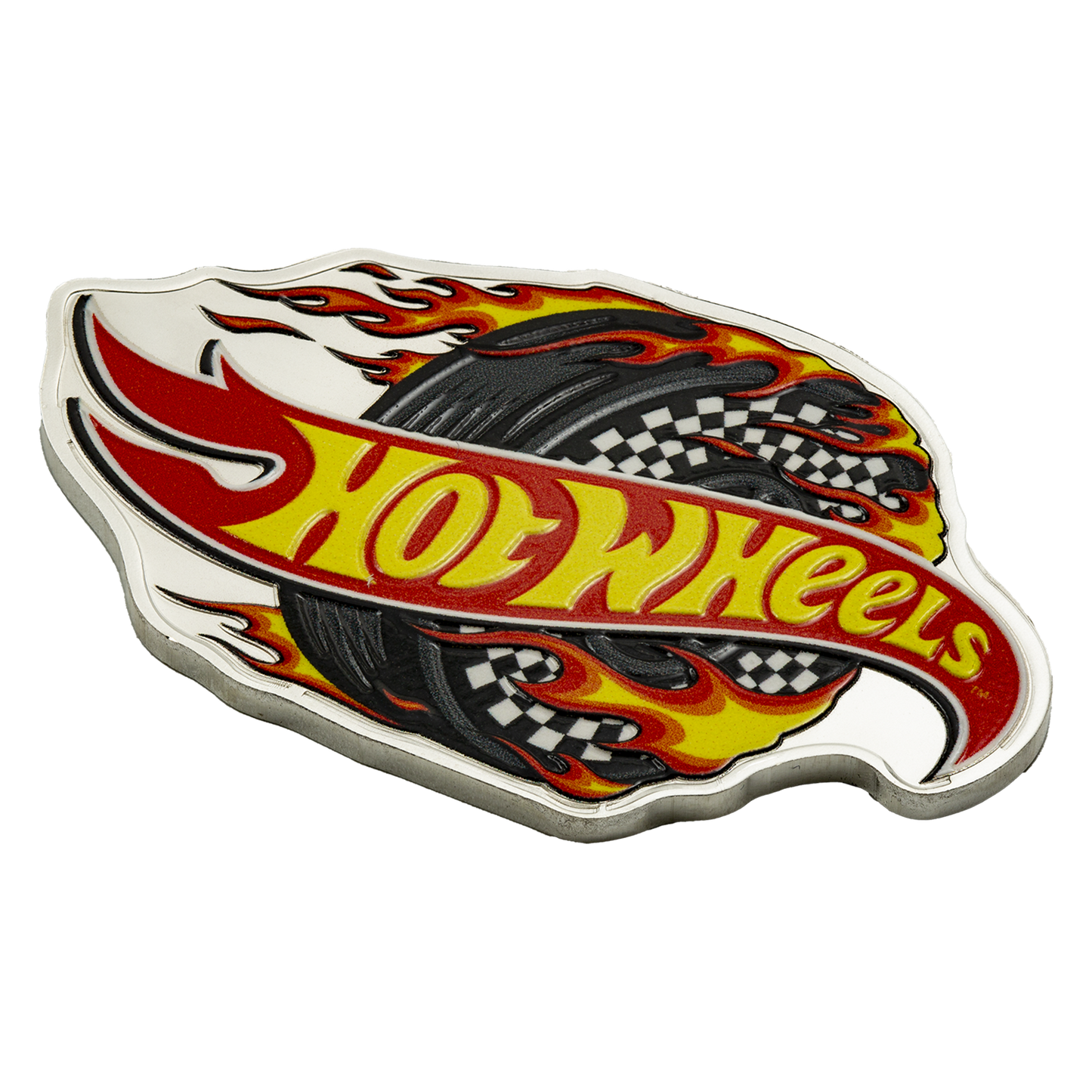 Buy 1 oz Silver PAMP Hot Wheels™ Burning Tire Coin (2025)