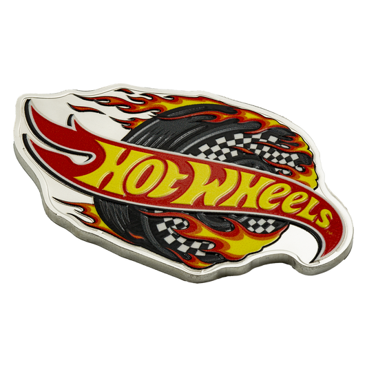 Buy 1 oz Silver PAMP Hot Wheels™ Burning Tire Coin (2025)