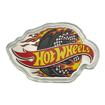 Buy 1 oz Silver PAMP Hot Wheels™ Burning Tire Coin (2025)