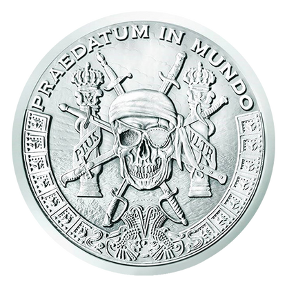 Buy 1 oz Silver Shield Pieces of Eight Round