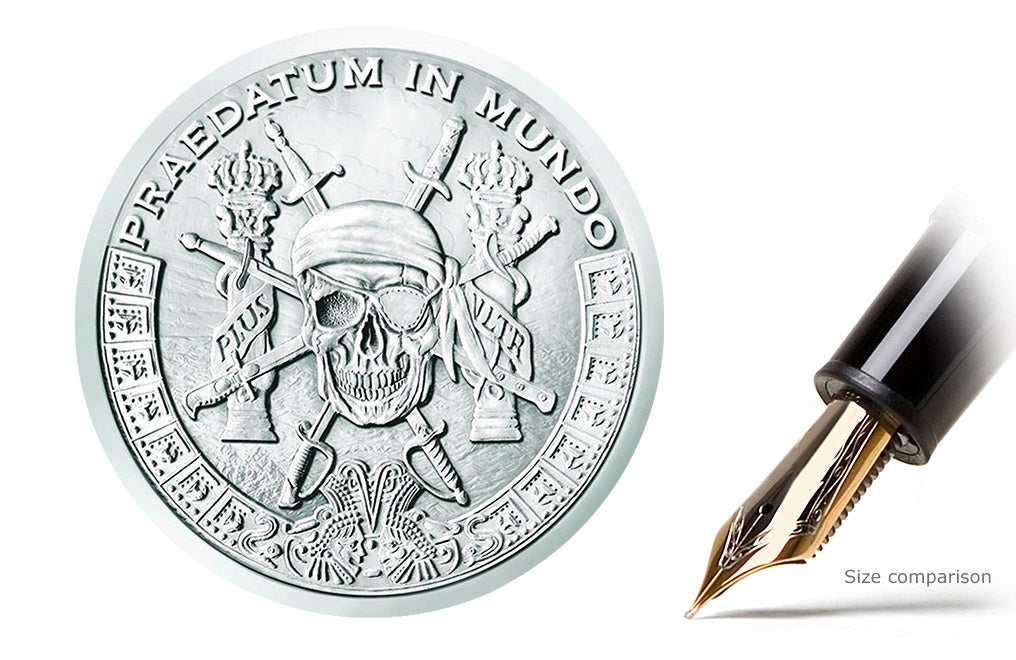 Buy 1 oz Silver Pieces of Eight Silver Shield Rounds