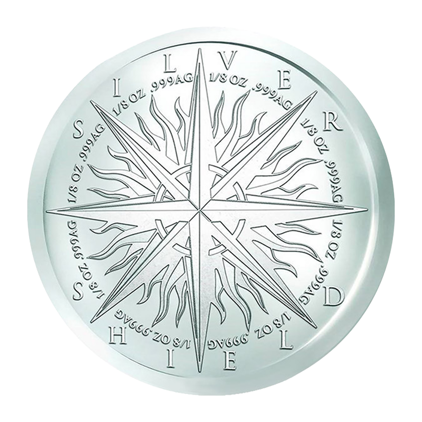 Buy 1 oz Silver Shield Pieces of Eight Round