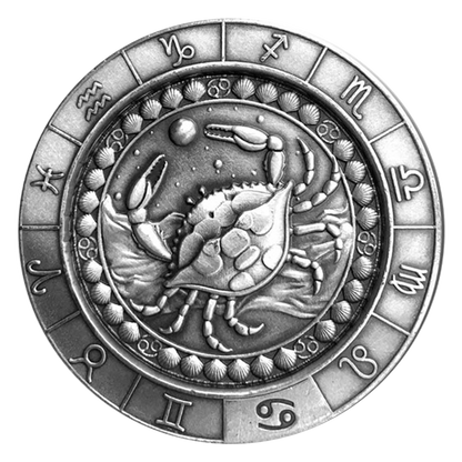 Buy 1 oz Silver Zodiac Cancer Round