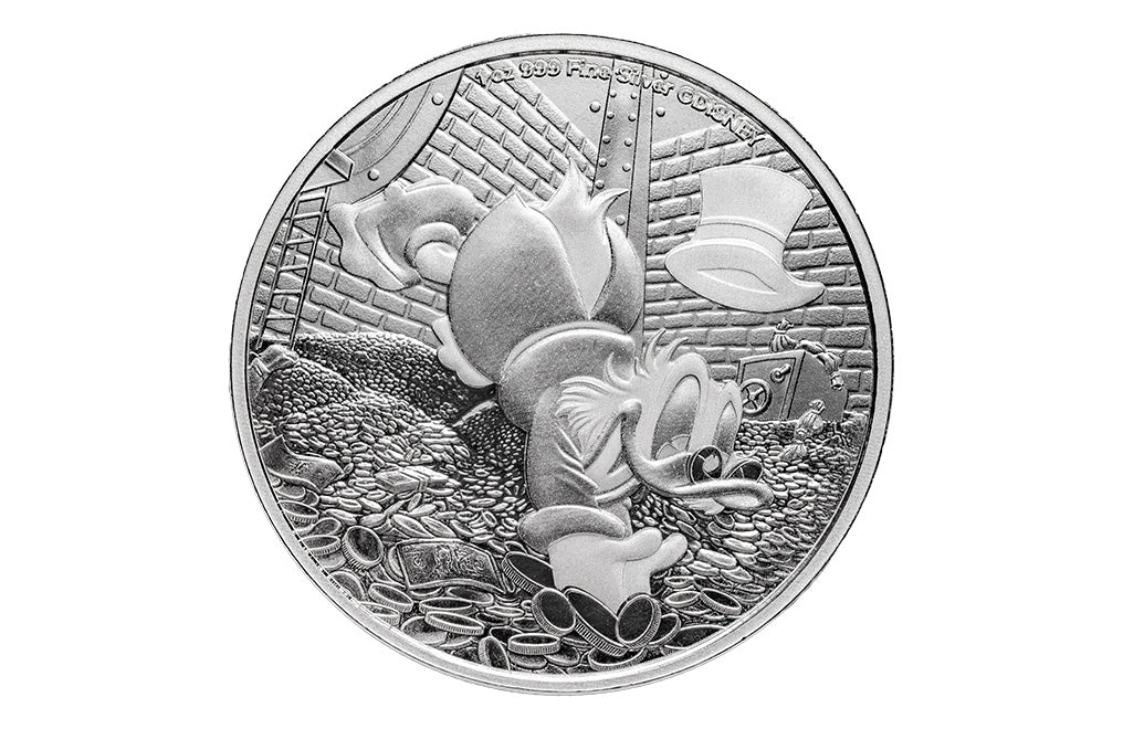 Buy 1 oz Silver Scrooge McDuck Coin [CAN Shipping the week of Oct 27th]