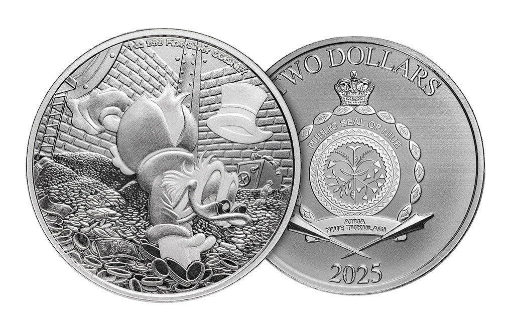 Buy 1 oz Silver Scrooge McDuck Coin