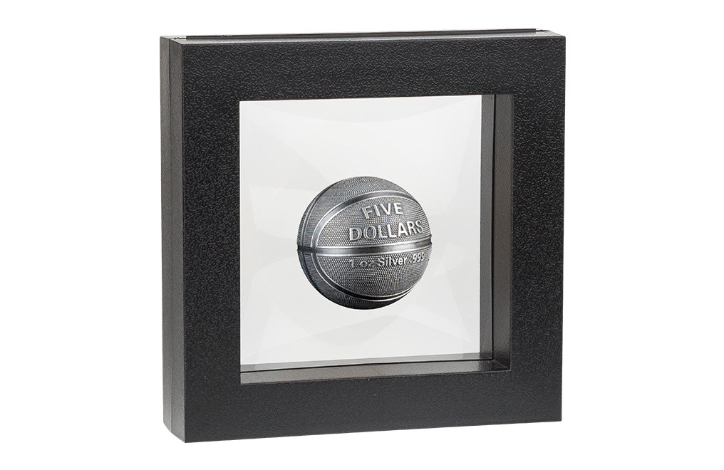 Buy 1 oz Silver Spherical Basketball Coin (2021)
