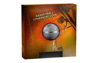 Buy 1 oz Silver Spherical Basketball Coin (2021)
