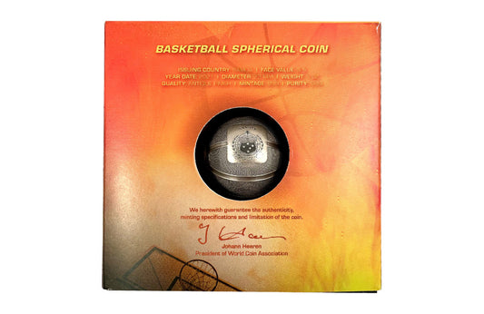 Buy 1 oz Silver Spherical Basketball Coin (2021)