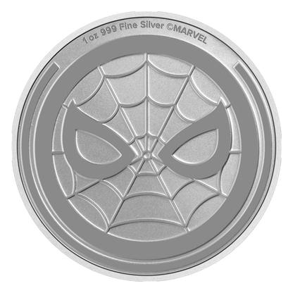 Buy 1 oz Silver Spider-Man Bullion Coin (2023)