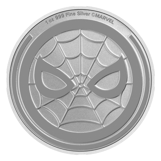 Buy 1 oz Silver Spider-Man Bullion Coin (2023)