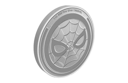 Buy 1 oz Silver Spider-Man Bullion Coin (2023)