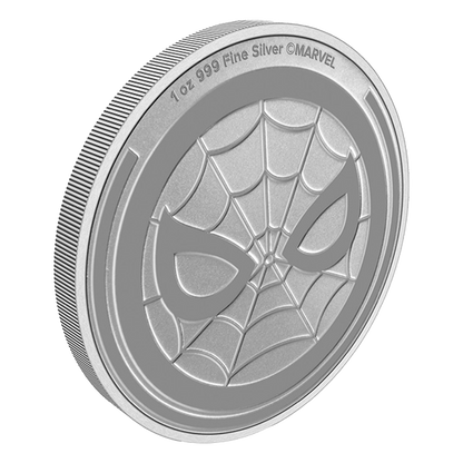 Buy 1 oz Silver Spider-Man Bullion Coin (2023)