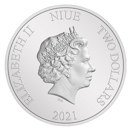 Buy 1 oz Silver Alice in Wonderland Tweedledee and Tweedledum Coin (2021)