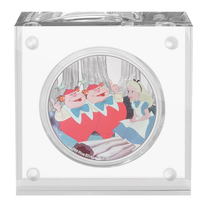 Buy 1 oz Silver Alice in Wonderland Tweedledee and Tweedledum Coin (2021)