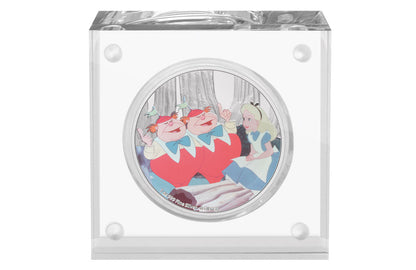 Buy 1 oz Silver Alice in Wonderland Tweedledee and Tweedledum Coin (2021)