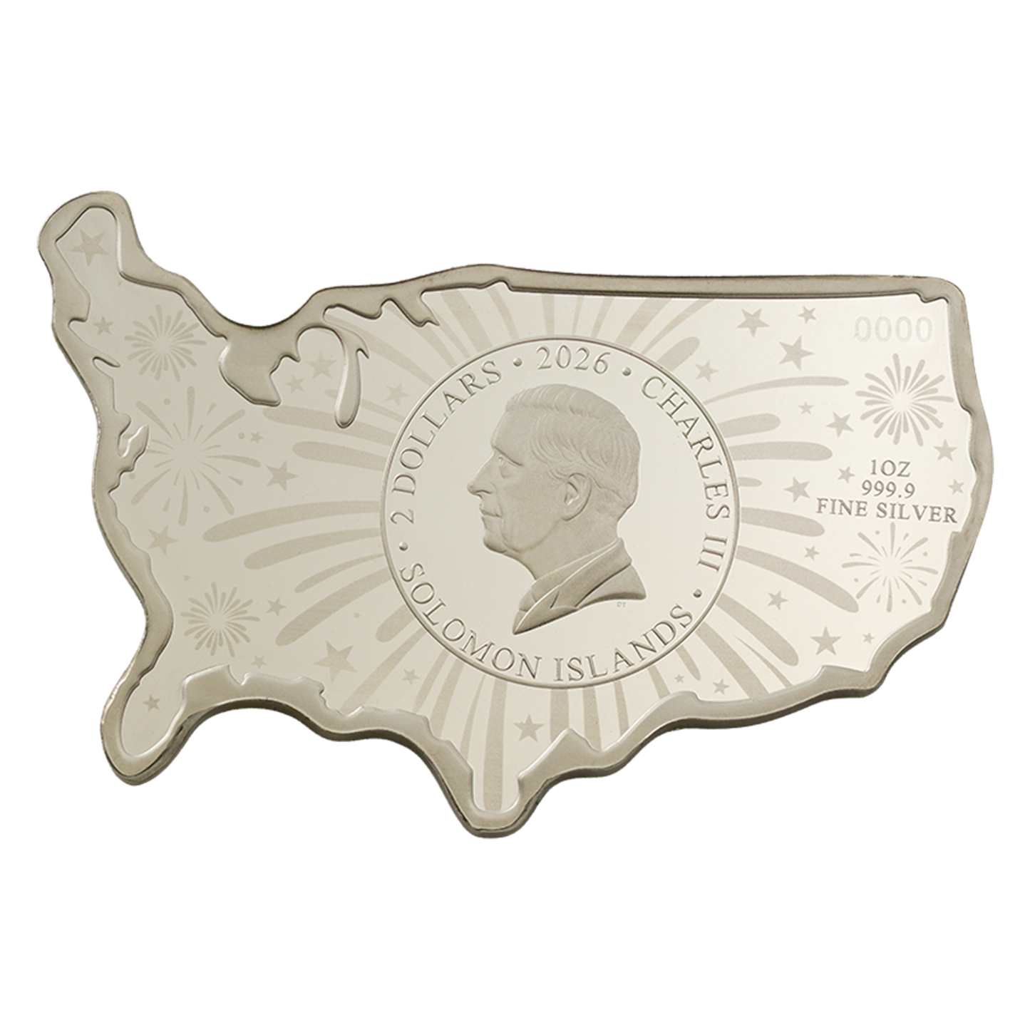Buy 1 oz Silver USA 250th Anniversary Stars and Stripes Coin (2026) - Packaging Sightly Damaged