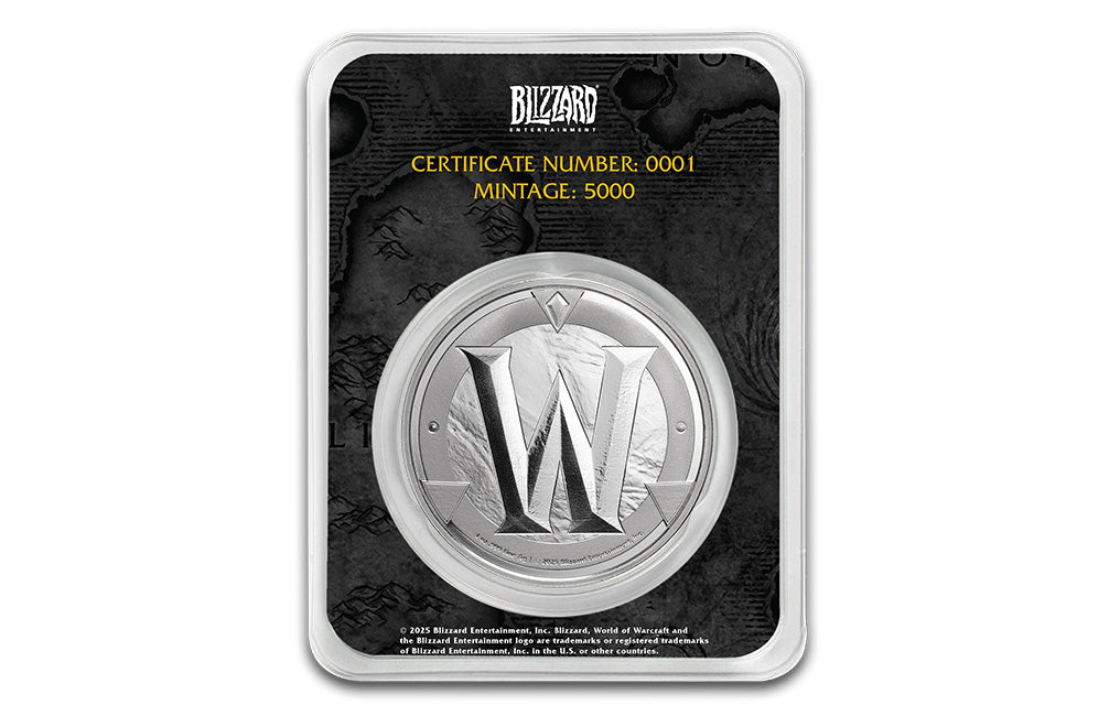 Buy 1 oz Silver World of Warcraft Token Round
