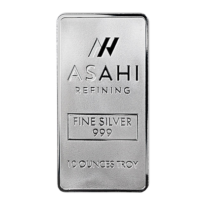 10 oz Silver Asahi Bars